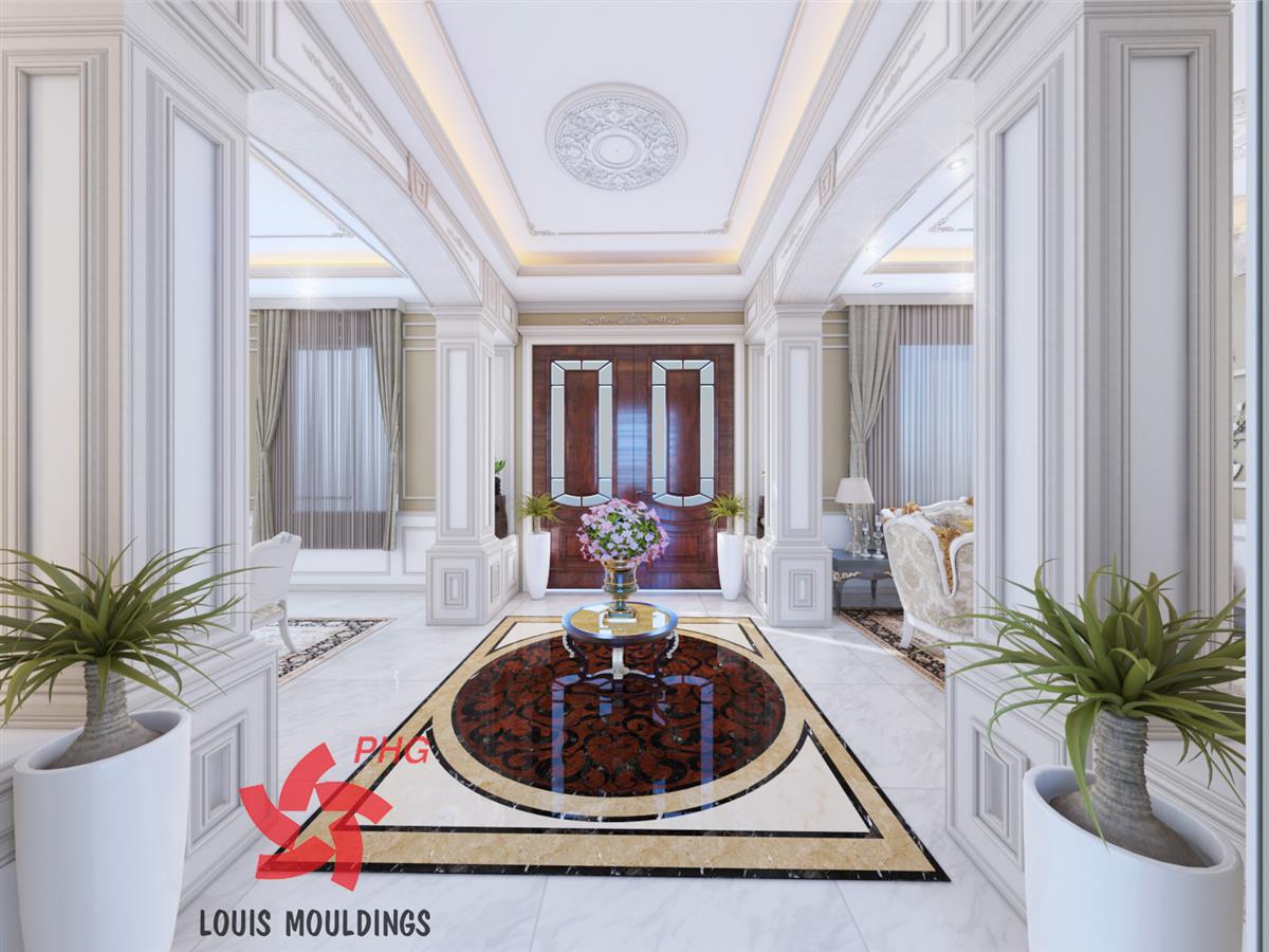 lựa chọn phào chỉ tân cổ điển đẹp trong thiết kế nội thất